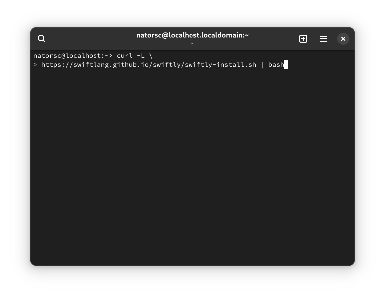 Como instalar a linguagem Swift no Linux com o swiftly